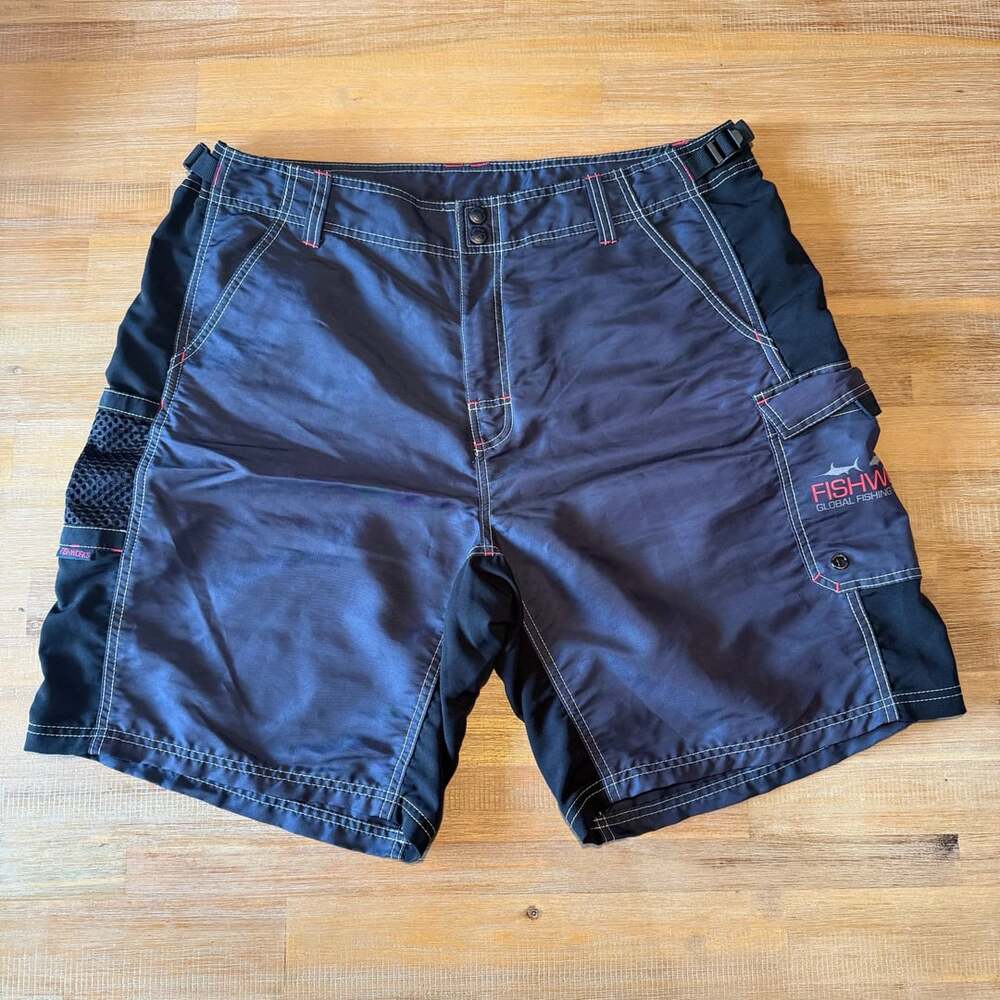 Fishworks GFT Cargo Shorts Size 38 Navy